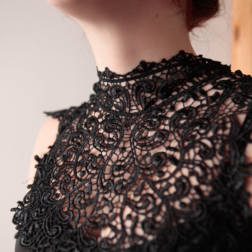 Lacy black dress